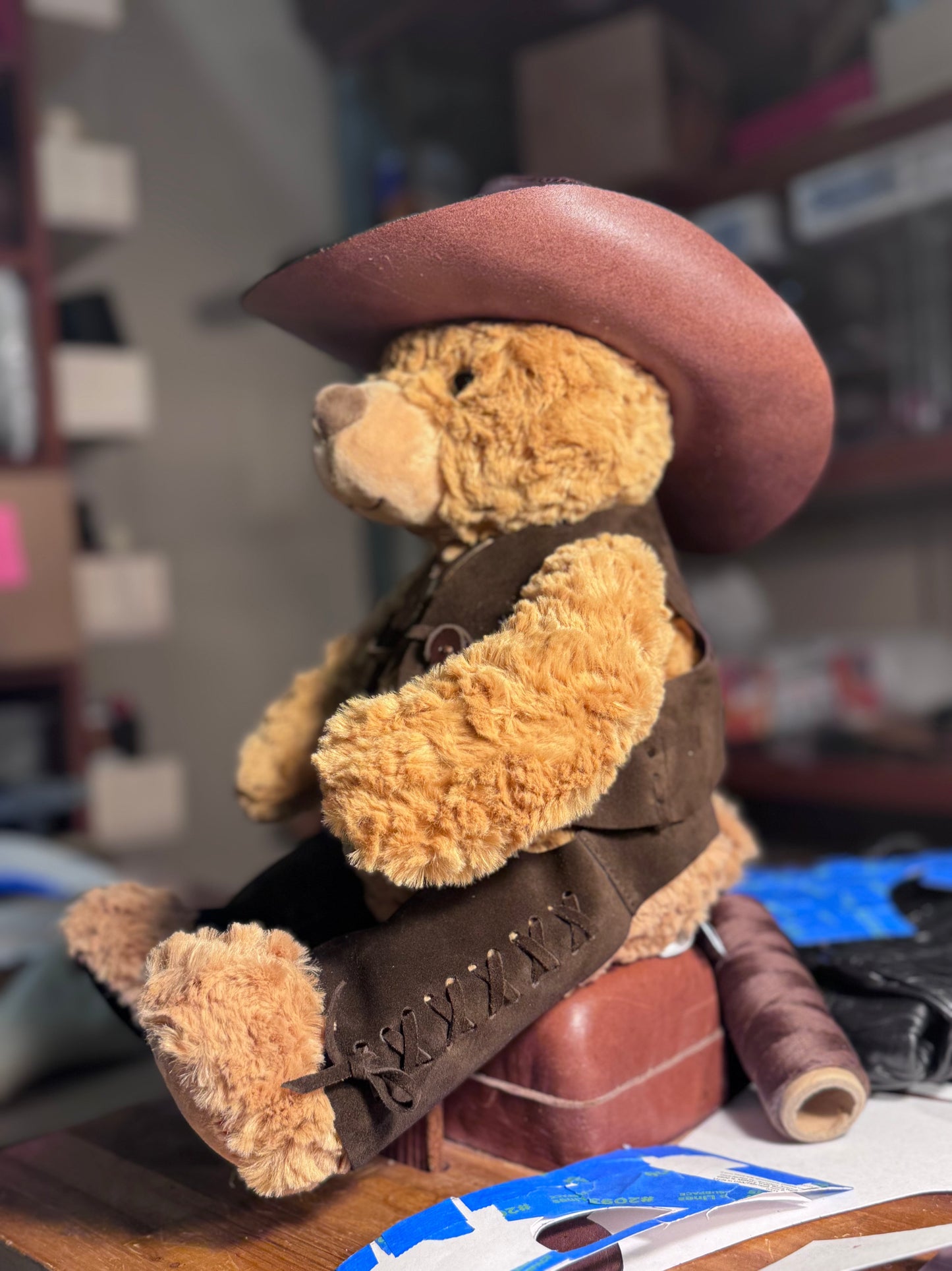 Cowboy Teddy Bear — Anniversary Edition 1776 Eugo