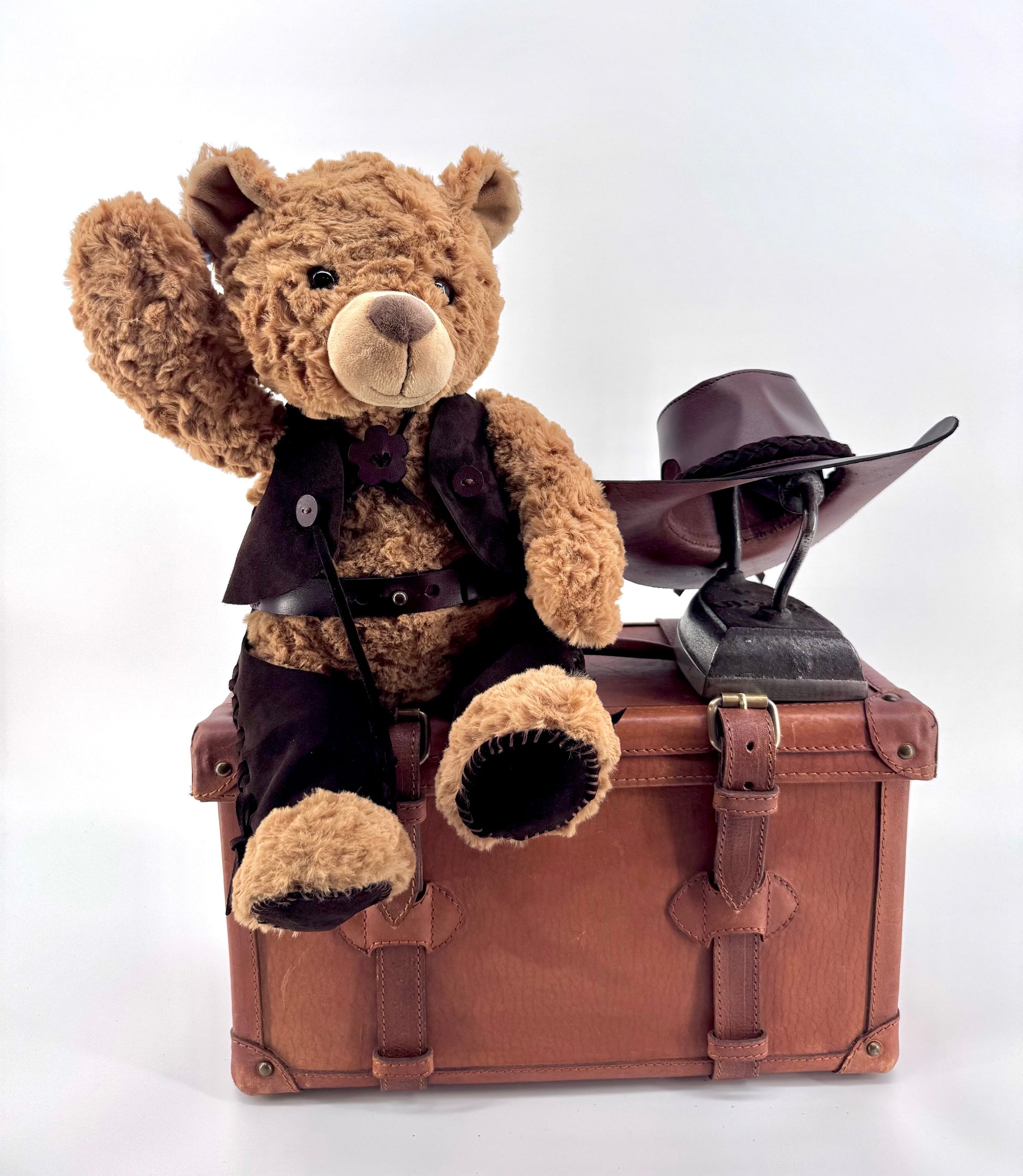 Cowboy Teddy Bear — Anniversary Edition 1776 Eugo