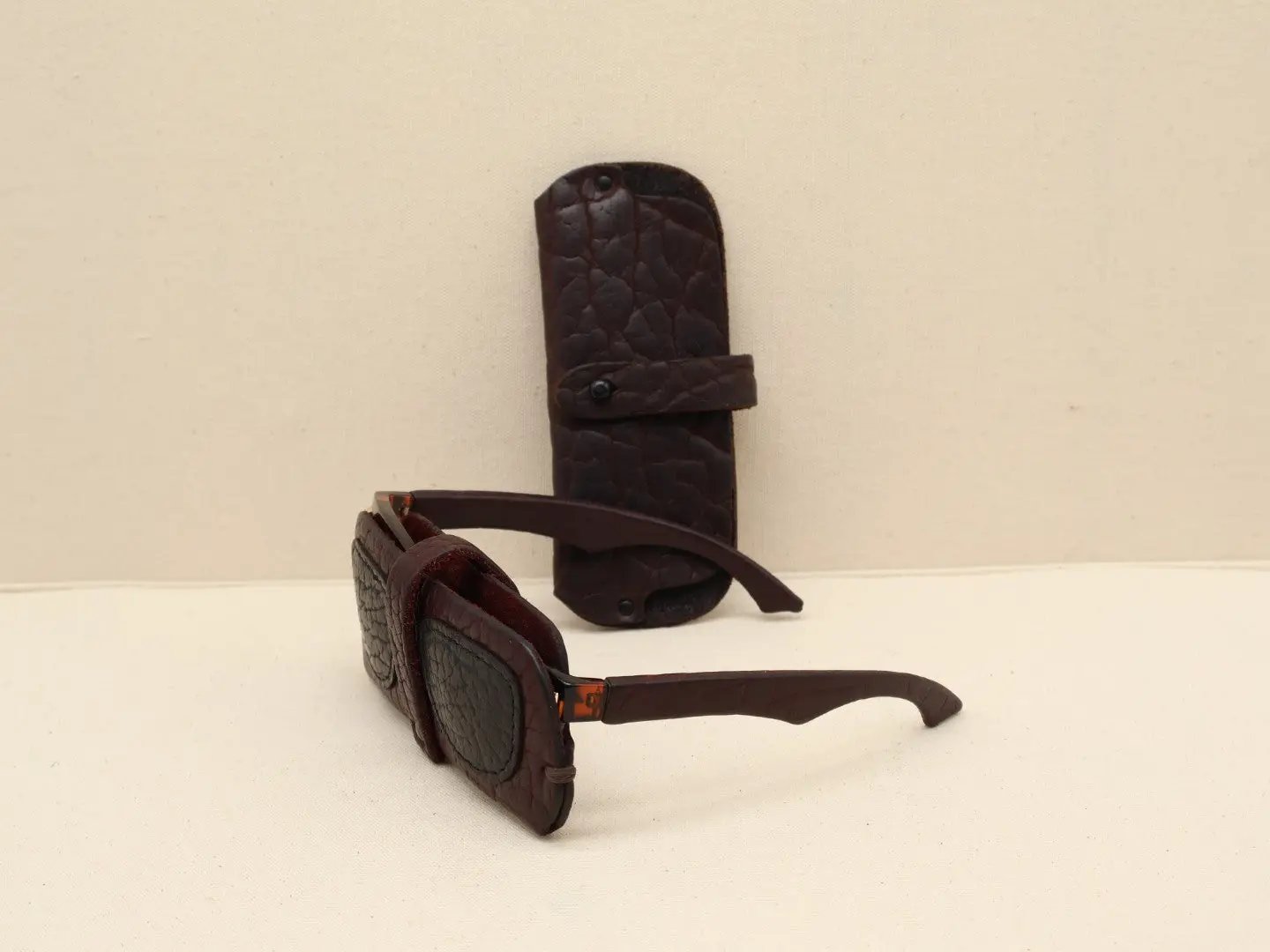 Eyeglass Leather Cover euGo original