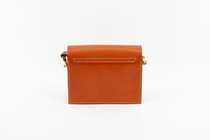 Leather Shoulder Bag – Tan Edition Eugo