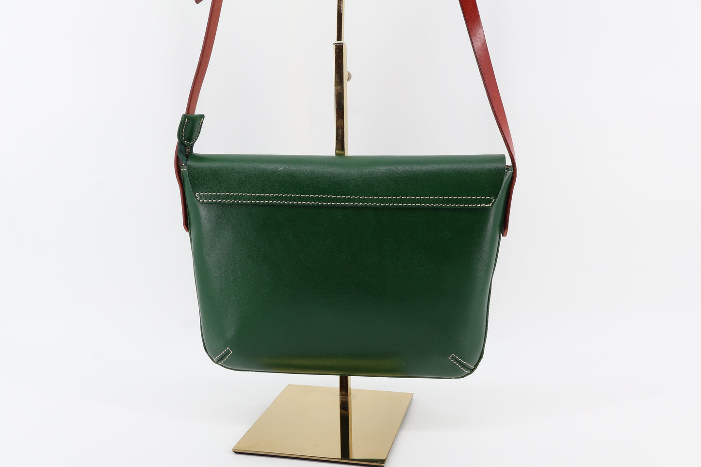 Green Leather Crossbody Bag – Modern Classic Eugo