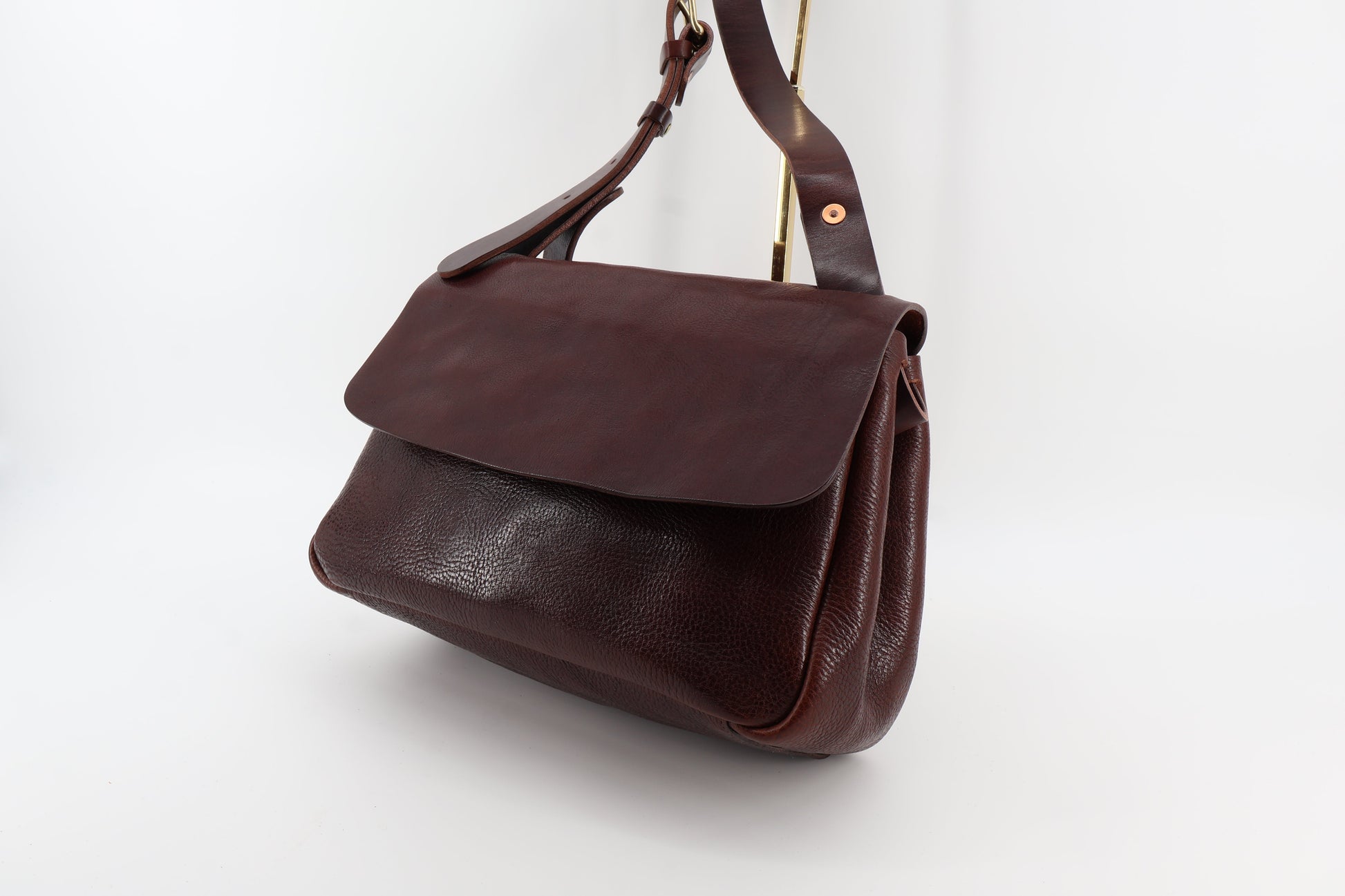Bison Foldover Shoulder Bag Eugo