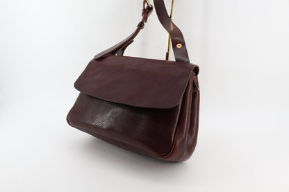 Bison Foldover Shoulder Bag Eugo