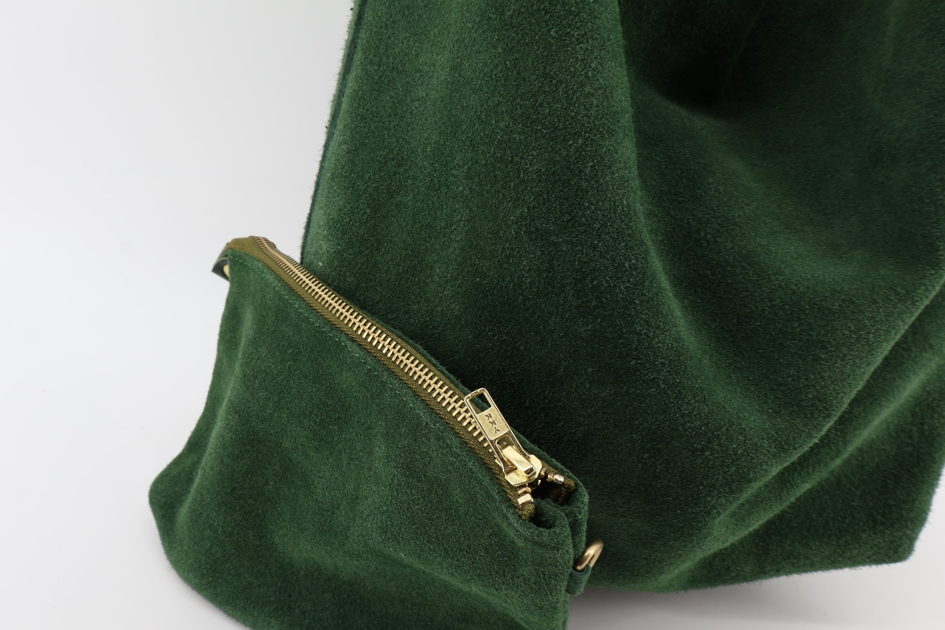 Forest Suede Hobo & Zip Pouch Eugo