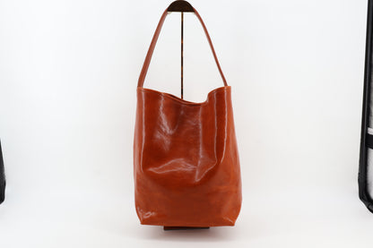 Bison Leather Shoulder Tote Eugo
