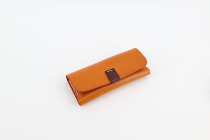 Long Flap Wallet — Handcrafted Leather Eugo