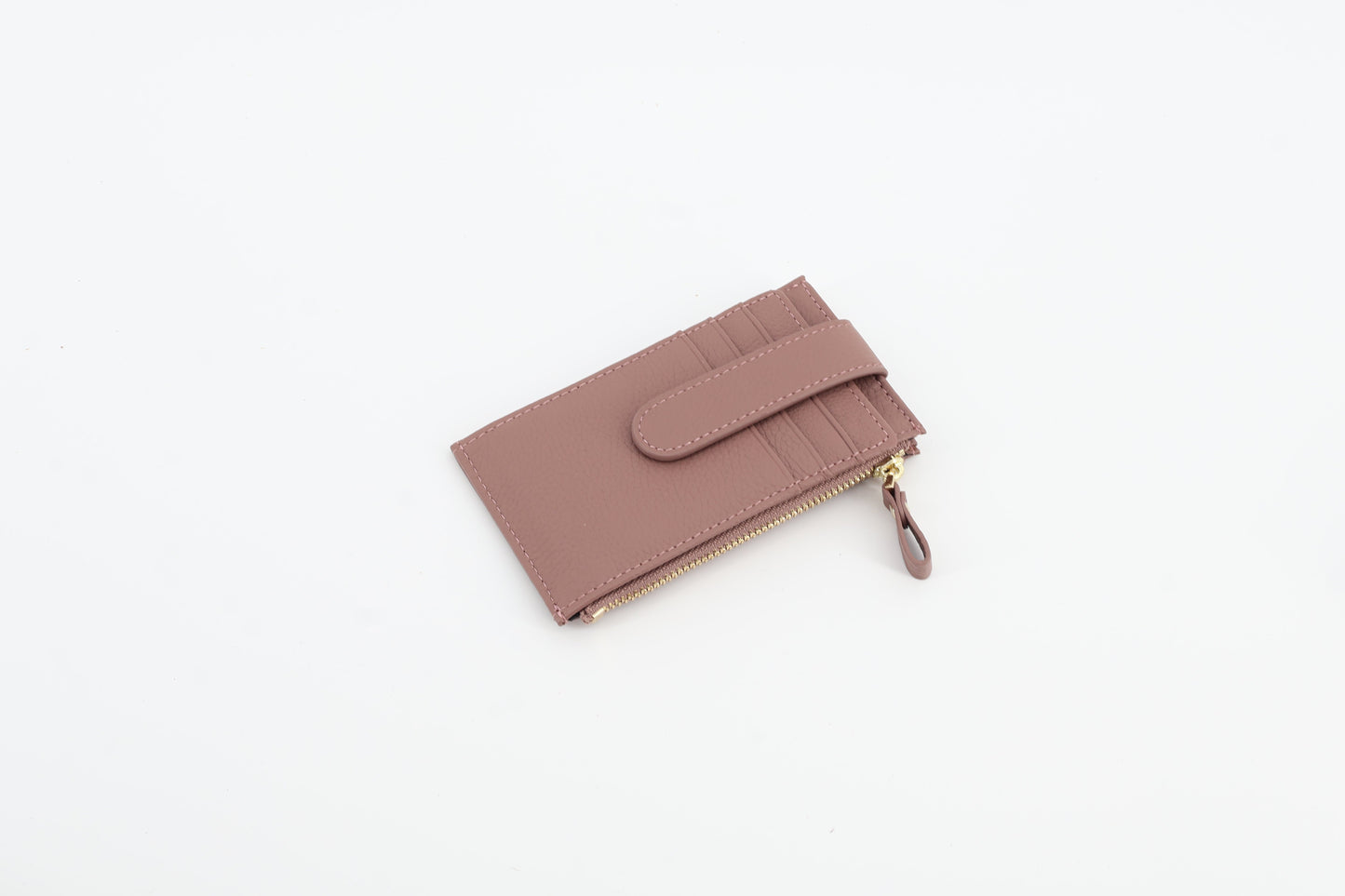 Compact Snap Card Wallet — Zip Coin Pocket Eugo