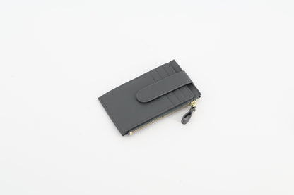 Compact Snap Card Wallet — Zip Coin Pocket Eugo