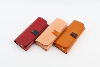 Long Flap Wallet — Handcrafted Leather Eugo