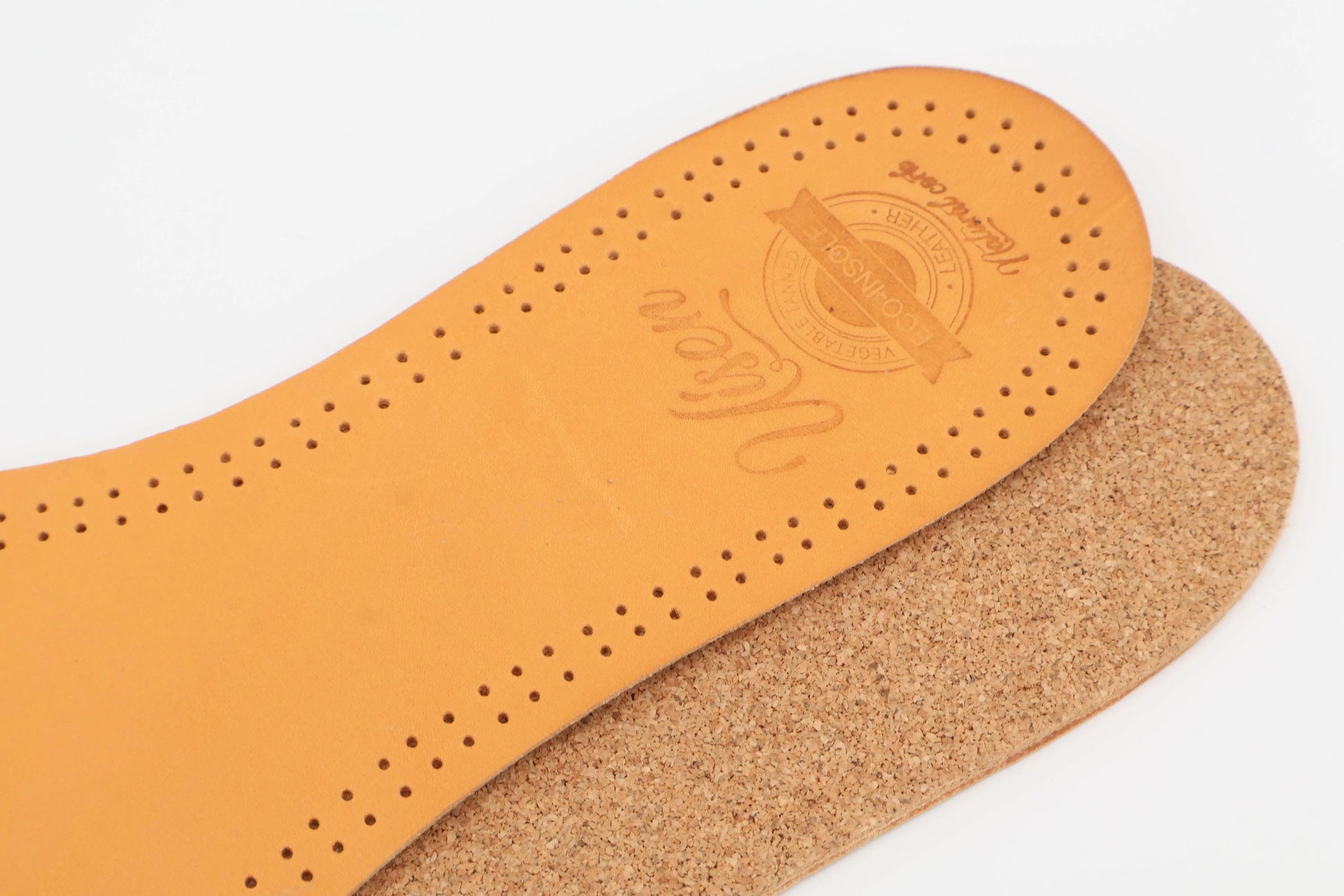 Leather-Cork Comfort Insoles euGo designs