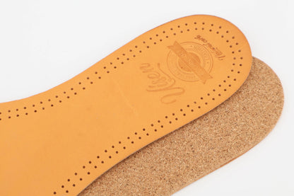 Leather-Cork Comfort Insoles euGo designs
