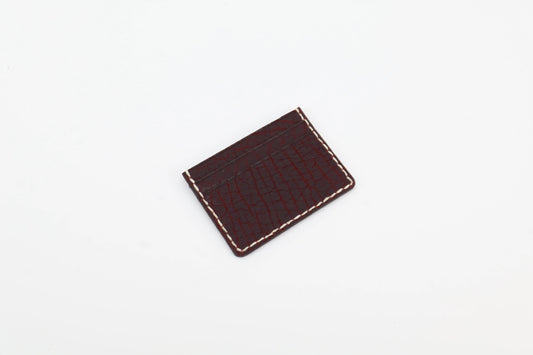Slim Card Holder — Hand-Stitched Leather euGo designs