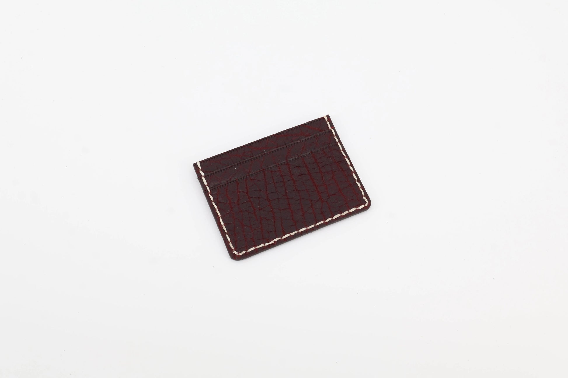 Slim Card Holder — Hand-Stitched Leather euGo designs