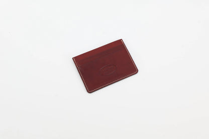 Slim Card Holder — Hand-Stitched Leather euGo designs