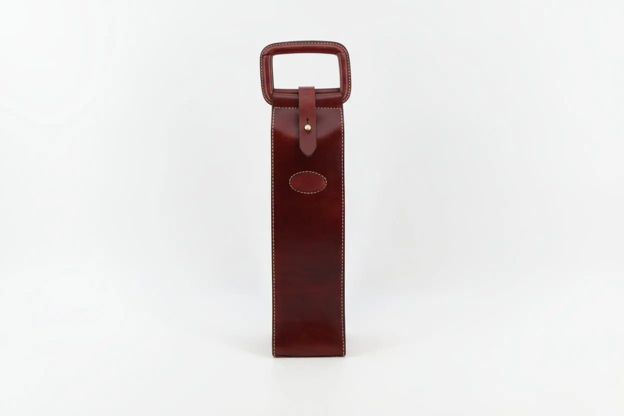 Leather Wine Tote euGo original