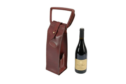 Leather Wine Tote euGo original